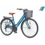 Corelli Clarra Bayan Şehir Bisikleti 460H V 28 Jant 21 Vites Beyaz Siyah Gri - Çok Renkli