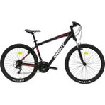 Corelli Dacron Arent 1.0 26 Jant Alüminyum Kadro Dağ Bisikleti Kilitlenebilir Maşa – Shimano 21 Vites – V Fren - Siyah - Kırmızı