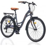 Corelli Glowie 28 Jant V 48K Bayan Şehir Bisikleti Gri-Bakır - Gri - Bakır