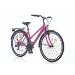 Corelli Nuptse L V Fren 21 Vites 28 Jant Pembe Siyah 18 Kadro Kadın Şehir Bisikleti