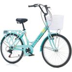 CORELLİ SQUAB 24''JANT 16'' KADRO V FREN 6 VİTES TURKUAZ ŞEHİR BİSİKLETİ 341490