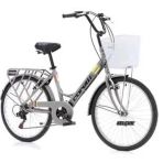 Corelli Squab 408H V 24 Jant 6 Vites Antrasit Gri Kadın Şehir Bisikleti