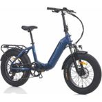 Corelli Tigres 250 W Katlanabilir Elektrikli Bisiklet - Mavi - Gri