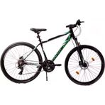 Corelli Trivor 5.1 V Fren Shimano 21 Vites 28 Jant 18 Kadro Koyu Gri Yeşil Beyaz Şehir Tur Bisikleti