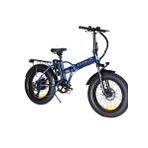 Corelli Voniq 20 Jant Fat Bike Lacivert Katlanır Elektrikli Bisiklet