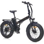 Corelli Vonıq Eco Fat Bıke Elektrikli Katlanır Bisiklet 42CM Md 20 Jant 7 Vites Black - Siyah