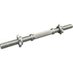 Corength 45 Cm/23 Mm Tırtıklı Dambıl Barı - Çelik - 60 kg