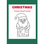 Cores do Natal: Celebrando as festas & Christmas Colors: Celebrating the Holidays: Colorir Papai Noel & Coloring Santa Claus