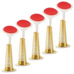 CORHAD 5 Adet Diy Yay Tabanı Bebek Yayı Değiştirme Tabanı Servet Yay Tabanı Dans Oyuncak Yay Tabanı Çocuklar Için Kil Çocuk Oyun Seti Döndürmek Metal Bebek Kafası Gösterge Paneli