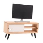 CORHAD Bebek Evi Için Minyatür Tv Lcd Ekran Mini Tv Standı Oyuncak Gerçekçi Minyatür Tv Bebek Evi Oturma Odası Dekoru
