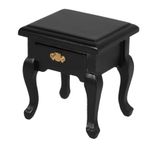 CORHAD Dollhouse Şifonyer Evi Kabine Modeli Mini Ev Aksesuarı Vintage Mini Komodin Minyatür Komidin Mini Retro Başucu Masa Minyatür Mobilya Komidin Modeli