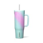 Corkcicle Termos - Cruiser - 1200ML - Unicorn Wonderland - Pembe - Yeşil