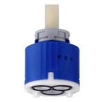Cornat ECO Kartuş 2 kademe ayarı, ısı sınırlayıcı, Çap 40 x Yükseklik 62 mm, kol bir son derece kilidi (Klick önemli.), Sparfunktion su tasarrufu sağlar ve enerji, 1 adet, AE212