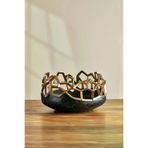 Cornella CR-1681 Pillar Antik Gold Siyah Metal Meyvelik