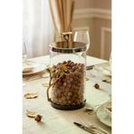 Cornella CR-1746 Rose Dekoratif Cam Kavanoz Silver - Gold