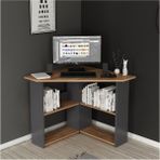 Corner Çalışma Masası - 80x73x73 - Ceviz