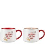 Corniglia Figürlü Kupa - Renkli - 380 ml - 1 Adet