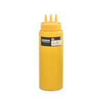 Corona Professional 3 Delikli Ketçap ve Mayonez Şişe 950 ml Capacityu, Sarı