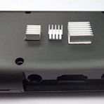 Corporate Computer Corpco Raspberry Pi 3 ve Raspberry Pi 2 Model B için Siyah ABS Kılıf - Bağlantı Noktalarına Tam Erişim - 3 Parça Isı Emici Seti Dahil