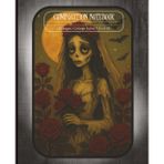 Corpse Bride Notebook | 7.5 x 9.25 | 120 Pages | College Ruled | Corpse Bride Journal | Vintage Composition Notebook | Lined Journal for Women, Teens, Girls and Adults