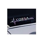 Corsa Yan Cam Sticker Oto Kapı 20 Cm X 7 Cm Hologram c69