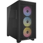 Corsair 3000D Aırflow 650W Psu 3x 120 mm Rgb Fan CC-9020162-BU - Siyah - 650 W