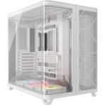 Corsair Aır 5400 Rs-R Beyaz 3X120MM Argb Fan Mesh Temperli Cam USB 3.2 Triple Chamber Mid Tower E-Atx Gaming Kasa (CC-9011319-WW)