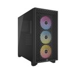 Corsaır Airflow 3000D 3x AR120 RGB 650W Mid Tower Atx Kasa Siyah