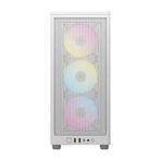 Corsair CC-9011247-WW 2000D Beyaz RGB Air Flow 3x120 mm RGB Fanlı Mini ITX Bilgisayar Kasası