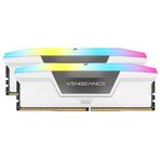 Corsair CMH32GX5M2B6000Z30W Vengeance RGB 32 GB 6000 MHZ CL30 INTEL XMP 3.0 AMD EXPO DDR5 Beyaz RAM