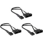 Corsair CX-9070003-WW Splitter Cables Three Pack Hydro X Series Two-Way PWM Fan