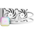 Corsair İcue H100i Rgb Elite White 240 Mm Intel(1700P)-Amd Uyumlu Sıvı Soğutucu (Cw-9060078-Ww)