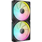 Corsaır İcue Lınk Lx140 Rgb 140Mm Pwm Siyah İkili Kasa Fanı