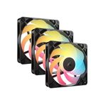 Corsaır Rs Serisi Rs120 Reverse Argb Siyah 120Mm Pwm 3'Lü Fan Kiti-Co-9050196-Ww