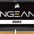CORSAIR Vengeance DDR5 SODIMM 16GB (1x16GB) DDR5 5200MHz C44 neredeyse tüm Intel ve AMD sistemleriyle uyumlu, kolay kurulum, hızlı şarj süresi, XMP 3.0 - siyah (CMSX16GX5M1A5200C44)