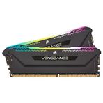 Corsair Vengeance Rgb Pro Sl 16 Gb (2X8 Gb) Ddr4 3200 (Pc4-25600) C16 Masaüstü Belleği - Siyah, Cmh16gx4m2e3200c16, 2 X 8 Gb