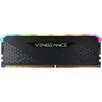 Corsair Vengeance Rgb Rs 16 Gb (1 X 16 Gb) Ddr4 3.200Mhz C16 Bellek (Dinamik Rgb Aydınlatma, Intel Ve Amd 300/400/500 Serisi İle Uyumlu) Siyah Outle