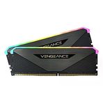 Corsair Vengeance Rgb Rt 16 Gb (2 X 8 Gb) Ddr4 3.200 Mhz C16 Ram (Dinamik Rgb Aydınlatma, Amd 300/400/500 Serisi İçin Optimize Edilmiş, Intel 300/400/500 Serisi İle Uyumluluk) Siyah