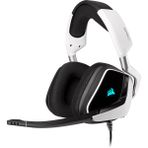 Corsair Void Elite Ca-9011204-Eu USB Rgb7.1 Surround Mikrofonlu Kablolu Beyaz Oyuncu Kulaklığı