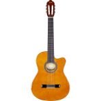 Cort 4/4 Naturel Sap Çelikli Ince Kasa Klasik Gitar