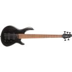 Cort 5 Telli Open Pore Trans Black B5 Element Optb Bas Gitar