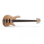 Cort A5plus Fmmh Opn Artisan Serisi 5 Telli Bas Gitar (Profesyonel) | Bartolini Mk-1 Manyetikler, Neck-Through Sap Ve Open Pore Natürel Maun Bitiş