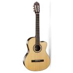 Cort AC160CF-NAT Elektro Klasik Gitar kılıf+pena