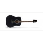 Cort AD810E-BKS Satin Elektro Klasik Gitar
