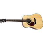 Cort Akustik Gitar Solak, Open Pore, Masif Ladin Kapak,
