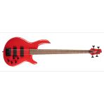 Cort C4 Deluxe Crd Bass Gitar, 4 Telli, Şeker Kırmızısı
