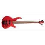 Cort C5 Deluxe Crd Bass Gitar, 5 Telli, Şeker Kırmızısı