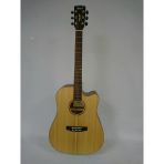 Cort Çin Earthgrand Bw Cfm Op Elektro Akustik Cutaway Gitar Çantalı, Masif Ladin