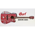 Cort Çin Gasolıne2bks Elektro Akustik Gitar, Siyah Satin, Cort Ce304t Ce