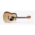 Cort Çin Mr500eop Elektro Akustik Gitar, Natürel Satin, Cort 304T